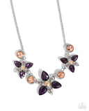 Paparazzi "Perennial Promise" Purple Necklace & Earring Set Paparazzi Jewelry