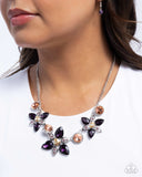 Paparazzi "Perennial Promise" Purple Necklace & Earring Set Paparazzi Jewelry