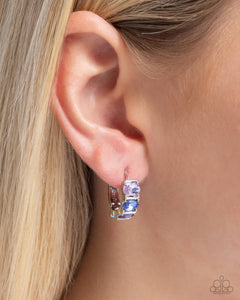 Paparazzi "Impressive Impact" Blue Post Earrings Paparazzi Jewelry