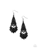 Paparazzi "Opera Stage" Black Earrings Paparazzi Jewelry