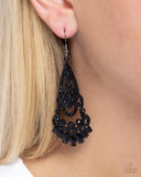 Paparazzi "Opera Stage" Black Earrings Paparazzi Jewelry