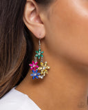Paparazzi "Floral Founder" Multi Earrings Paparazzi Jewelry