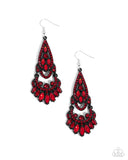 Paparazzi "Opera Stage" Red Earrings Paparazzi Jewelry