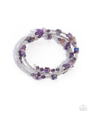 Paparazzi "Seed Bead Scene" Purple Bracelet Paparazzi Jewelry