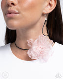 Paparazzi "French Facade" Pink Choker Necklace & Earring Set Paparazzi Jewelry