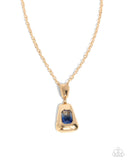 Paparazzi Pendant Promise" Blue Necklace & Earring Set Paparazzi Jewelry