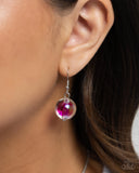 Paparazzi "Iridescent Identity" Pink Necklace & Earring Set Paparazzi Jewelry