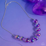 Paparazzi "Iridescent Identity" Purple Necklace & Earring Set Paparazzi Jewelry