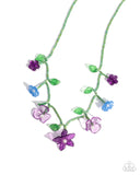 Paparazzi "Gourmet Garden" Purple Necklace & Earring Set Paparazzi Jewelry