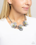 Paparazzi "Falsetto Folktale" Green Necklace & Earring Set Paparazzi Jewelry
