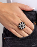 Paparazzi "Forge Ahead" Black Ring Paparazzi Jewelry