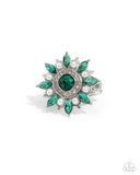 Paparazzi "Forge Ahead" Green Ring Paparazzi Jewelry