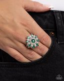 Paparazzi "Forge Ahead" Green Ring Paparazzi Jewelry