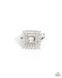 Paparazzi "Sovereign Square" Silver Ring Paparazzi Jewelry