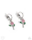 Paparazzi "Rose Routine" Pink Clip On Earrings Paparazzi Jewelry