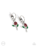 Paparazzi "Rose Routine" Red Clip On Earrings Paparazzi Jewelry