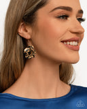 Paparazzi "Legendary Leopard" Black Earrings Paparazzi Jewelry