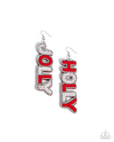 Paparazzi "Jolly Holiday" Multi Earrings Paparazzi Jewelry