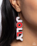 Paparazzi "Jolly Holiday" Multi Earrings Paparazzi Jewelry