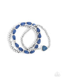 Paparazzi "Druzy Decadence" Blue Bracelet Paparazzi Jewelry