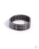 Paparazzi "Glistening Getaway" Black Bracelet Paparazzi Jewelry