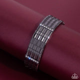 Paparazzi "Glistening Getaway" Black Bracelet Paparazzi Jewelry