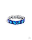 Paparazzi "Upscale Funk" Blue Bracelet Paparazzi Jewelry