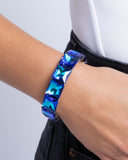 Paparazzi "Upscale Funk" Blue Bracelet Paparazzi Jewelry