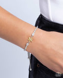 Paparazzi "Dainty Delivery" Yellow Bracelet Paparazzi Jewelry