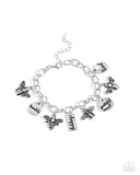 Paparazzi "Compassionate Charm" Silver Bracelet Paparazzi Jewelry