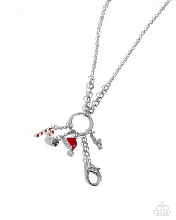 Christmas Cheer - Red Paparazzi Jewelry