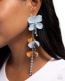 Paparazzi "Capitol Chic" Blue Earrings Paparazzi Jewelry