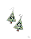 Paparazzi "Evergreen Elegance" Multi Earrings Paparazzi Jewelry