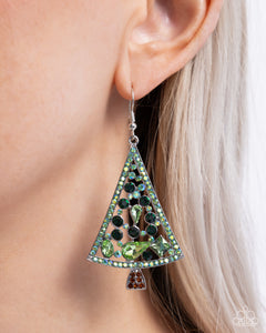 Paparazzi "Evergreen Elegance" Multi Earrings Paparazzi Jewelry