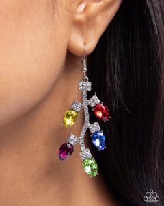 Paparazzi "Christmas Lights" Multi Earrings Paparazzi Jewelry