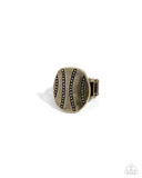 Paparazzi "Daring Dots" Brass Ring Paparazzi Jewelry