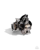 Paparazzi "Capricious Cluster" Silver Ring Paparazzi Jewelry