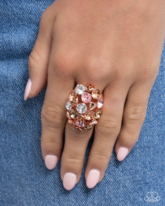 Paparazzi "Piquant Persuasion" Copper Ring Paparazzi Jewelry