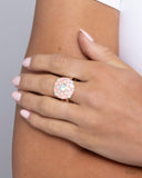 Paparazzi "Cheers to Perfection" Rose Gold Ring Paparazzi Jewelry