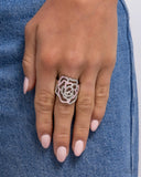 Paparazzi "Repetitive Rose" Pink Ring Paparazzi Jewelry