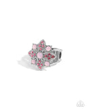 Paparazzi "Floral Forte" Pink Ring Paparazzi Jewelry