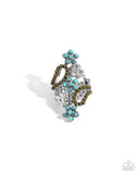 Paparazzi "Chic Combination" Blue Ring Paparazzi Jewelry