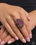 Paparazzi "Sporadic Stone" Pink Ring Paparazzi Jewelry