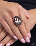 Paparazzi "FOWL Language" Brown Ring Paparazzi Jewelry