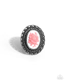 Paparazzi "Blooming Brooch" Pink Ring Paparazzi Jewelry