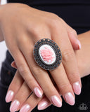 Paparazzi "Blooming Brooch" Pink Ring Paparazzi Jewelry