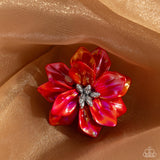 Paparazzi "Platonic Petals" Red Ring Paparazzi Jewelry