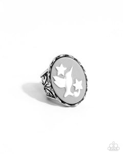 Paparazzi "FOWL Language" Silver Ring Paparazzi Jewelry