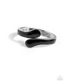 Paparazzi "Painted Puzzle" Black Bracelet Paparazzi Jewelry