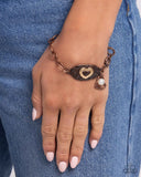 Paparazzi "Rustic Reign" Copper Bracelet Paparazzi Jewelry